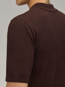 Sweater sweater xacus solid colour jersey brown_5