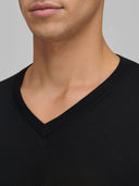 Sweater sweater xacus solid colour jersey black_2