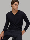 Sweater sweater xacus solid colour jersey blue_6