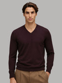 Sweater sweater xacus solid colour jersey brown_3