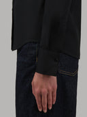 Shirt woman xacus solid colour poplin black_5