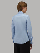 Shirt woman xacus solid colour poplin light blue_3
