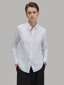 Shirt woman xacus solid colour twill white_6