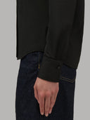 Shirt woman xacus solid colour twill black_5