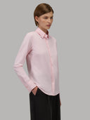 Shirt woman xacus solid colour oxford pale pink_6