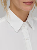Shirt woman xacus solid colour textured white_2