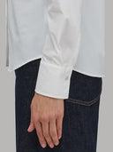 Shirt woman xacus solid colour textured white_5