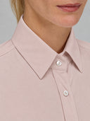 Shirt woman xacus solid colour textured vintage rose_2