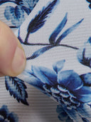 Shirt woman xacus pattern textured blue_4