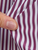Shirt woman xacus stripe twill purple_4
