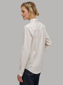 Shirt woman xacus solid colour twill beige_3