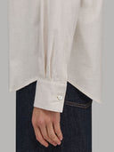 Shirt woman xacus solid colour twill beige_5