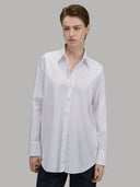 Shirt woman xacus solid colour oxford white_1