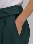 Pants woman xacus solid colour twill teal_5
