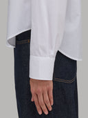 Blouse woman xacus solid colour poplin white_5
