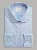 Shirt man xacus solid colour twill light blue_1