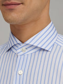 Shirt man xacus stripe textured light blue_2