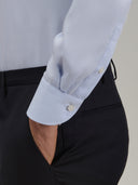 Shirt man xacus pattern textured sky blue_5