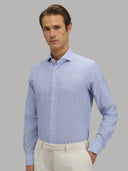 Shirt man xacus stripe poplin blue_3