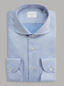 Shirt man xacus solid colour twill deep sky blue_1
