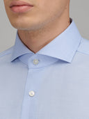 Shirt man xacus solid colour oxford light blue_2