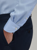Shirt man xacus solid colour oxford sky blue_5