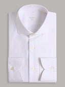 Shirt man xacus solid colour twill white_1