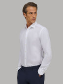 Shirt man xacus solid colour oxford white_3