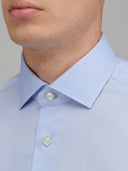 Shirt man xacus solid colour oxford light blue_2