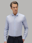 Shirt man xacus stripe twill blue_2