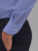 Shirt man xacus check twill dark blue_5