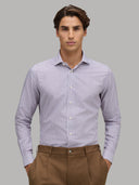 Shirt man xacus stripe twill wine_3