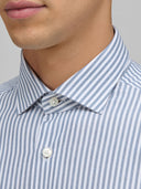 Shirt man xacus stripe twill airforce blue_2