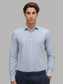 Shirt man xacus stripe twill airforce blue_3