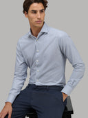 Shirt man xacus stripe twill airforce blue_6
