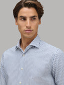 Shirt man xacus stripe twill airforce blue_7