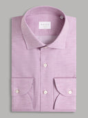 Shirt man xacus solid colour twill dark pink_1