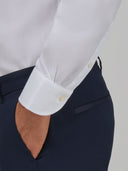 Shirt man xacus solid colour oxford white_5