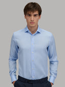 Shirt man xacus solid colour oxford sky blue_3