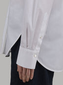 Shirt woman xacus solid colour poplin white_5