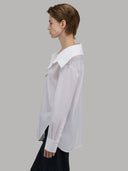 Shirt woman xacus solid colour poplin white_7