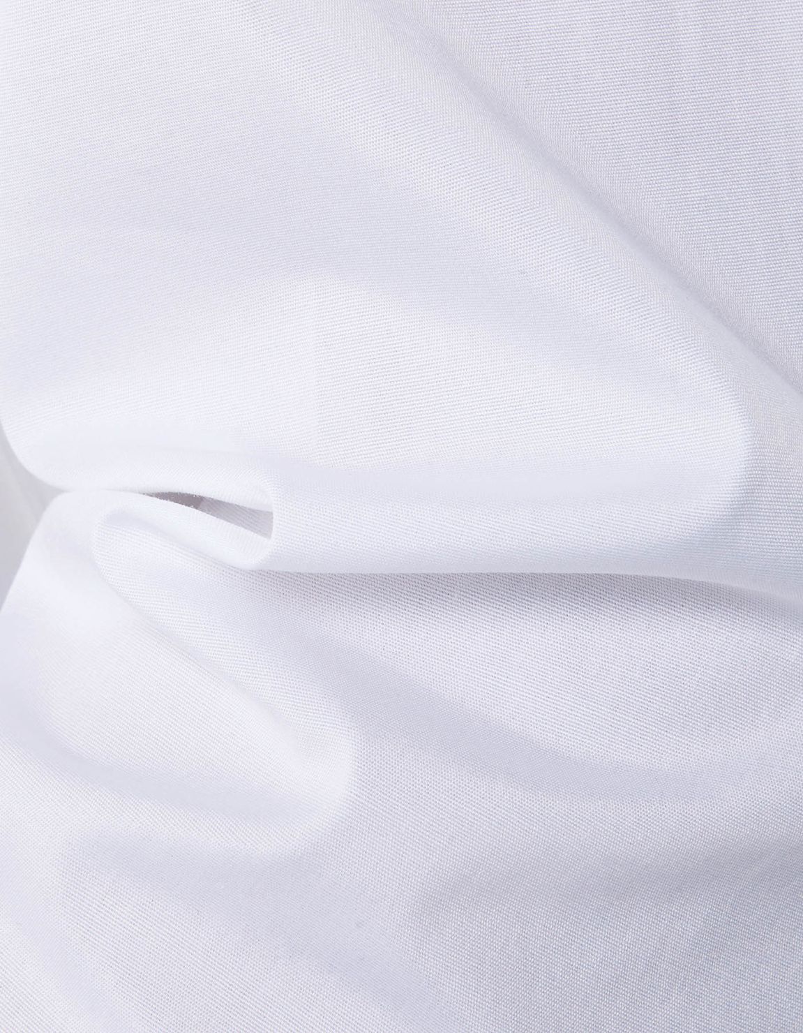 White Poplin Solid colour Shirt Collar spread Evolution Classic Fit 4