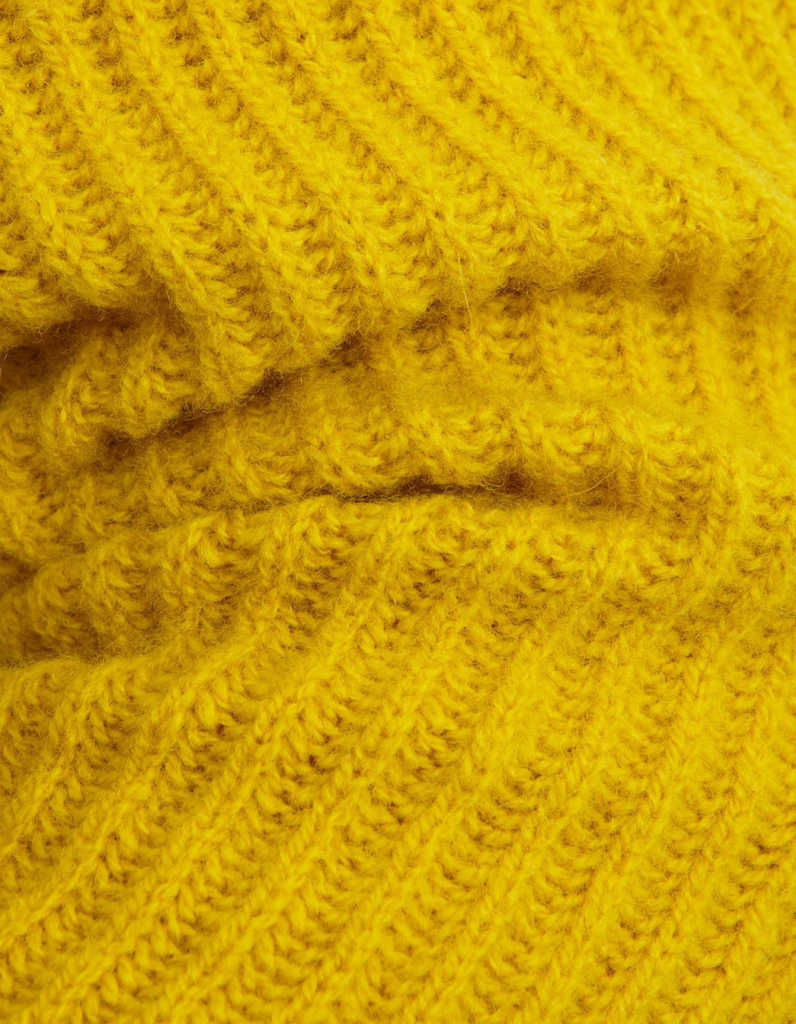 Suéter Amarillo Hilo de lambswool grosor 7 Regular Fit 2