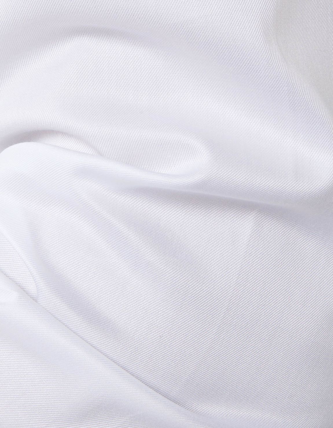 White Twill Solid colour Shirt Collar small cutaway Tailor Custom Fit 4