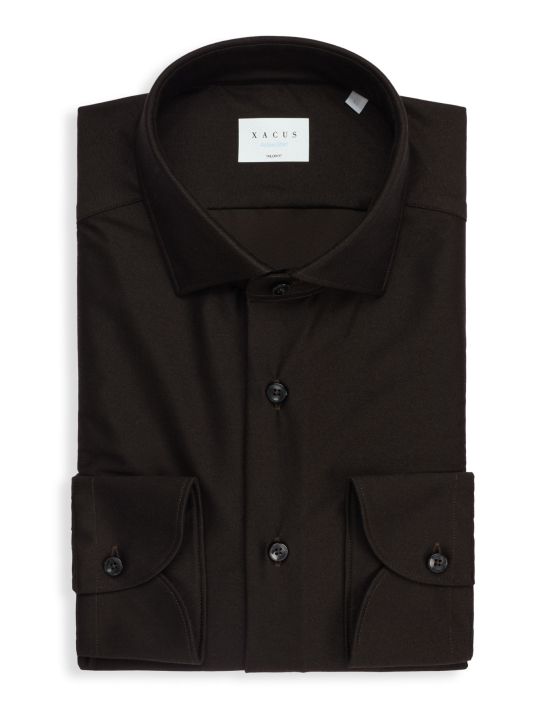 Camicia in micro flanella tecnica Active Twill Tailor Custom Fit