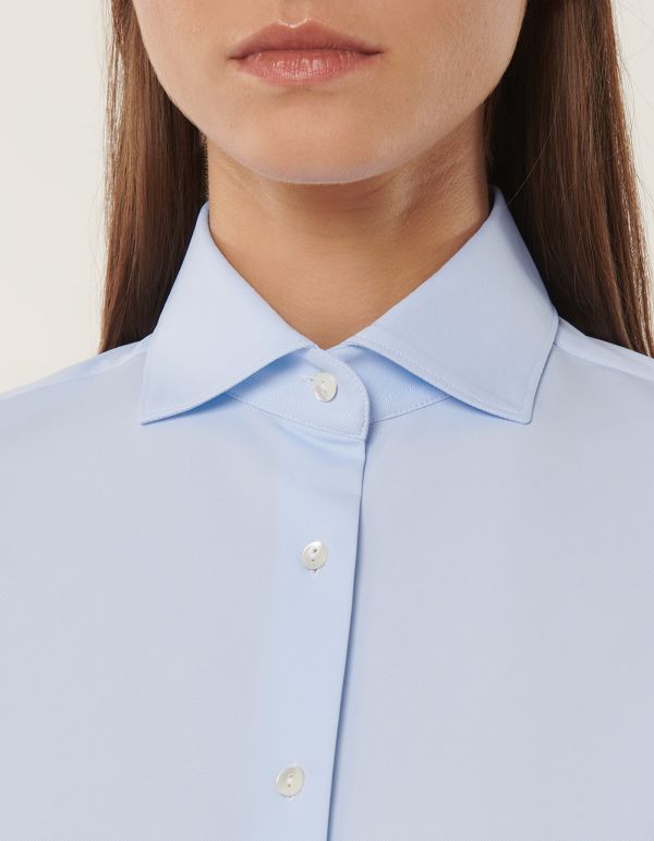 Shirt Light Blue Oxford Regular Fit hover