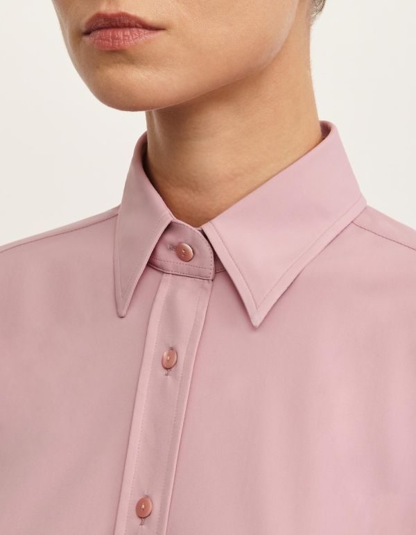 Shirt Vintage Rose Active Solid colour Slim Fit hover